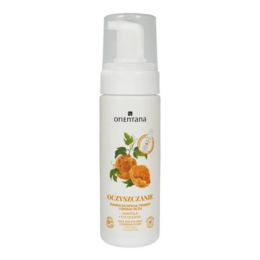 Orientana, feuchtigkeitsspendender Gesichtsreinigungsschaum Japanese Gourd, 150 ml
