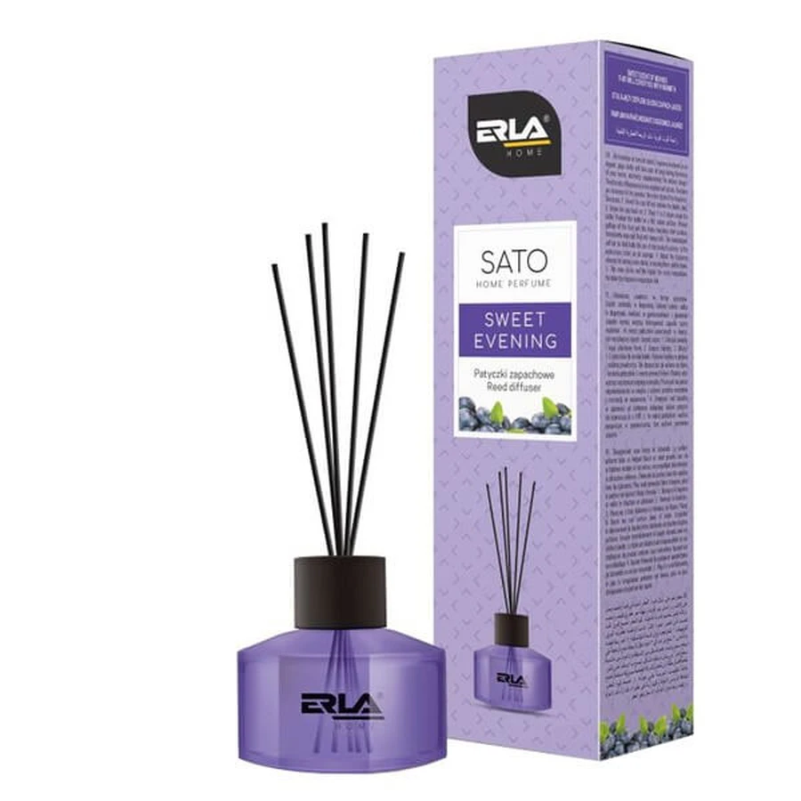 Erla Home Sato Sweet Evening, bâtons de parfum, 50 ml
