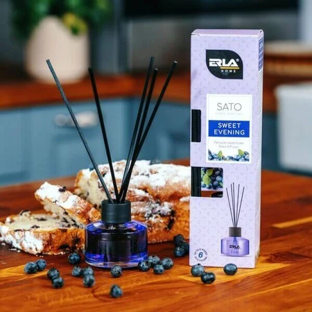 Erla Home Sato Sweet Evening, bâtons de parfum, 50 ml