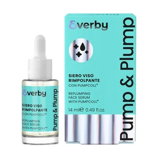 Everby Pump&amp;Plump, firming facial serum with Pumpcola, 14 ml