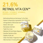 APLB Retinol Vitamine C Vitamine E Gezichtscrème, anti-verouderingscrème met retinol en vitamine C en E, 55 ml