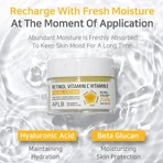 APLB Retinol Vitamine C Vitamine E Gezichtscrème, anti-verouderingscrème met retinol en vitamine C en E, 55 ml