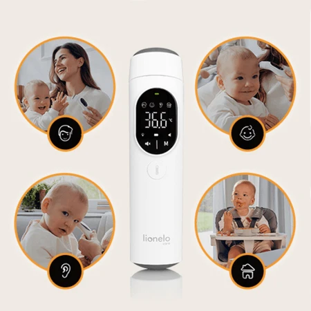 Lionelo Feverscan, berührungsloses Infrarot-Thermometer, weiß, 1 Stk.