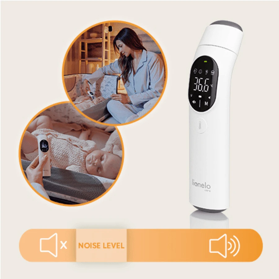 Lionelo Feverscan, berührungsloses Infrarot-Thermometer, weiß, 1 Stk.