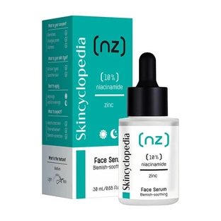 Skincyclopedia, serum tegen onvolkomenheden met 10% niacinamide en 1% zink, 30 ml