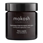 Mokosh, firming anti-aging face cream, rose and blueberry, 60 ml