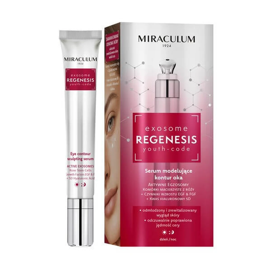 Miraculum Exosome Regenesis, oogomtrekkend serum, 20 ml