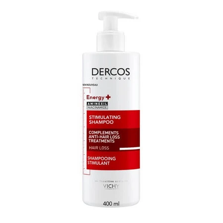 Dercos Energy+ Set, stärkendes Shampoo, 400 ml + Nachfüllpackung, 400 ml