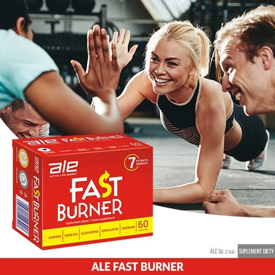 ALE Fast Burner, Hartkapseln, 60 Stück.