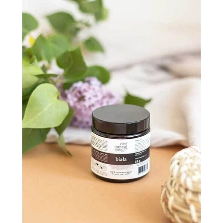 Your Natural Side, cosmetische klei, wit, 75 g