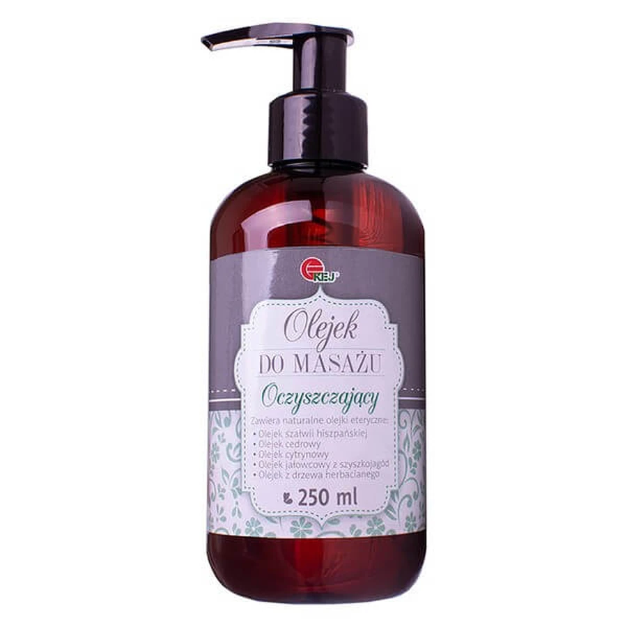 Kej, aceite de masaje limpiador, 250 ml