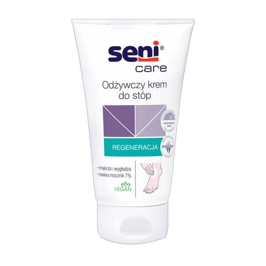 Seni Care, crème nourrissante pour les pieds, 100 ml