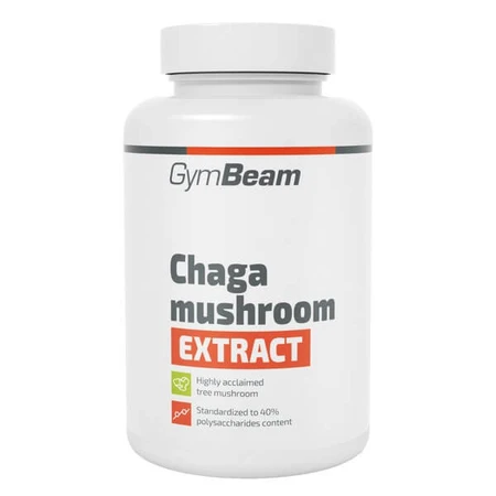 GymBeam Champignon Chaga extract, capsules, 90 st.