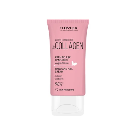 Flos-lek Set Hand &amp ; Lip Duo Care Collagen, crème pour les mains, 50 ml + rouge à lèvres, 4 g