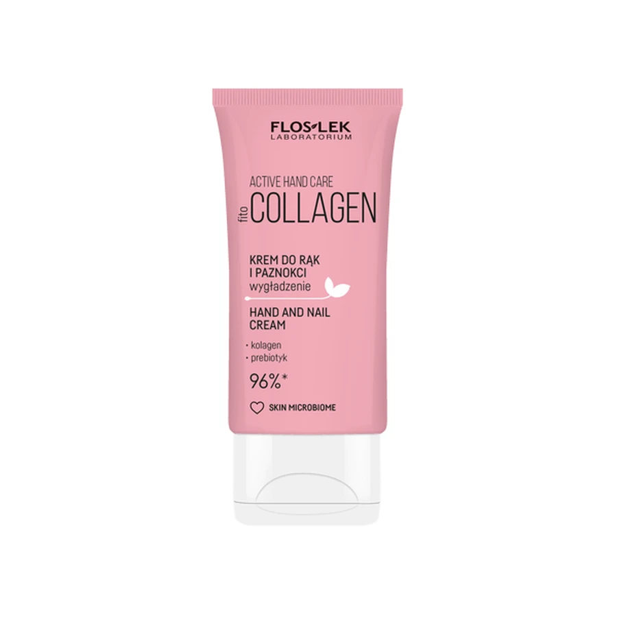 Flos-lek Set Hand &amp ; Lip Duo Care Collagen, crème pour les mains, 50 ml + rouge à lèvres, 4 g