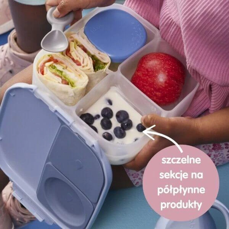 B.box, Mini Lunchbox Lila Pop, 1 st.