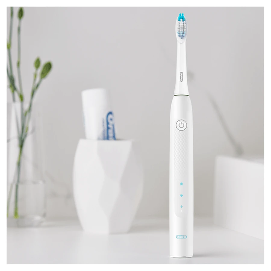 Oral-B Pulsonic Slim Clean 2000 Weiß, Schallzahnbürste