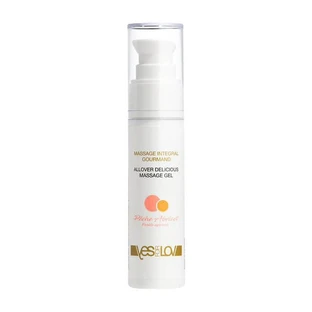 Yesforlov Allover, aceite-gel de masaje comestible, melocotón, 50 ml