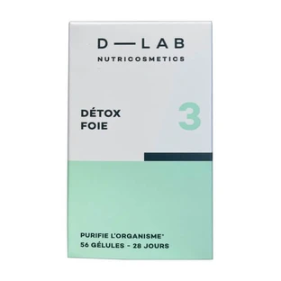 D-LAB Nutricosmetics Detox Foie, capsules, 56 pcs.