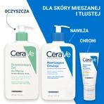 CeraVe set, cleansing cleansing gel for normal and oily skin, 473 ml + refill pack, 473 ml