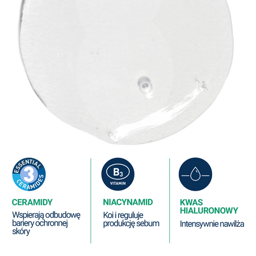CeraVe set, cleansing cleansing gel for normal and oily skin, 473 ml + refill pack, 473 ml