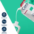 CeraVe set, cleansing cleansing gel for normal and oily skin, 473 ml + refill pack, 473 ml