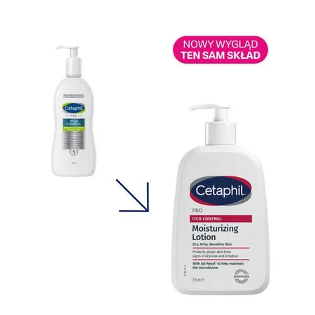 Cetaphil PRO Itch Control, face and body moisturizing lotion, 236 ml