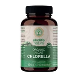Ekolife Natura Biologische Chlorella 500 mg, tabletten, 240 st.