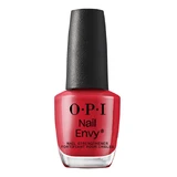 OPI, Nail Envy, nail conditioner with color, NT225 Big Apple Red™, 15 ml