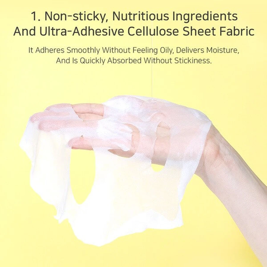 APLB Retinol Vitamin C Vitamin E Sheet Mask, masque facial en feuilles au rétinol et aux vitamines C et E, 25 ml