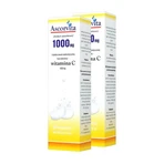 Set of 2x Ascorvita, 1000 mg, effervescent tablets, 20 pcs.