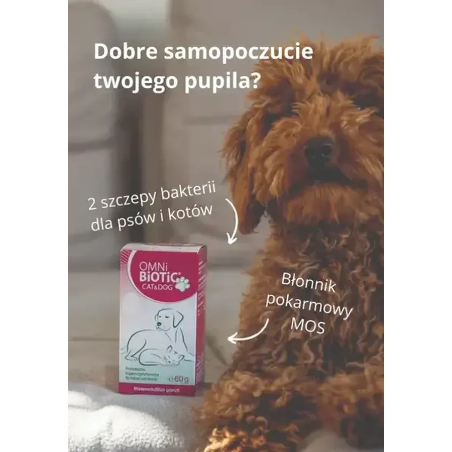 OMNi-BiOTiC CAT&amp;DOG, polvo, 60 g
