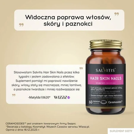 Salvitis Hair Skin Nails, film-coated tablets, 60 pcs.