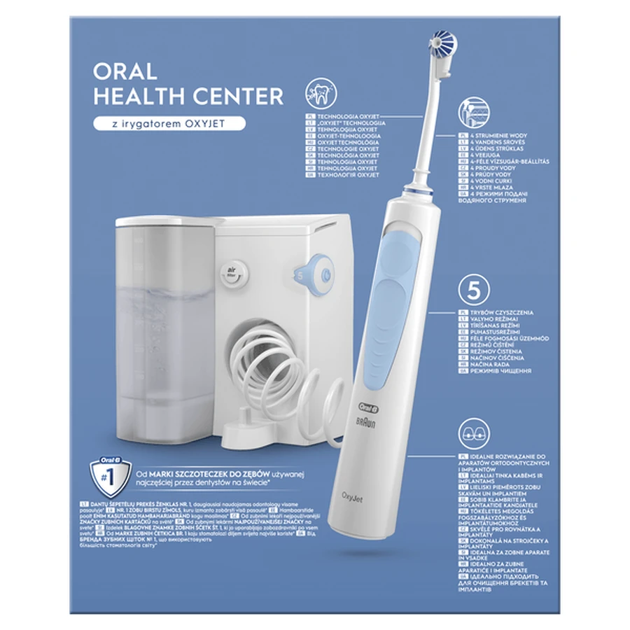 Oral-B, Professional Care OxyJet, irrigador de higiene bucal
