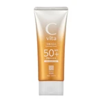 Meishoku C Vita Sunscreen Cream SPF50+, sunscreen with velvety, lightweight texture, 50 g