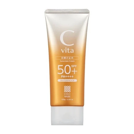 Meishoku C Vita Sunscreen Cream SPF50+, sunscreen with velvety, lightweight texture, 50 g