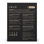 Lelo Hugo 2 Schwarz, App-gesteuertes Prostata-Massagegerät