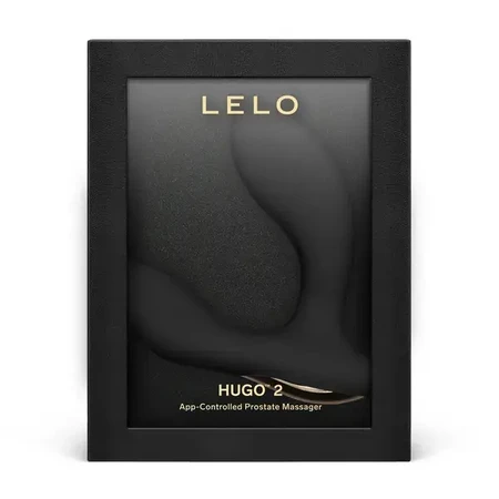 Lelo Hugo 2 Schwarz, App-gesteuertes Prostata-Massagegerät