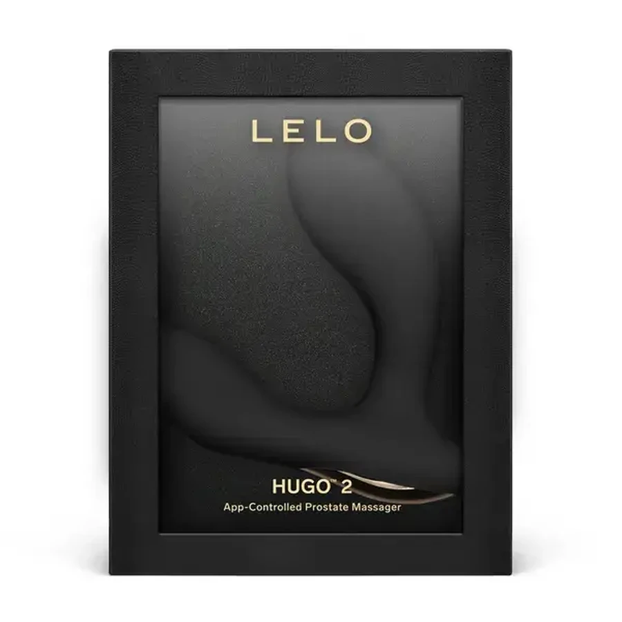 Lelo Hugo 2 Schwarz, App-gesteuertes Prostata-Massagegerät