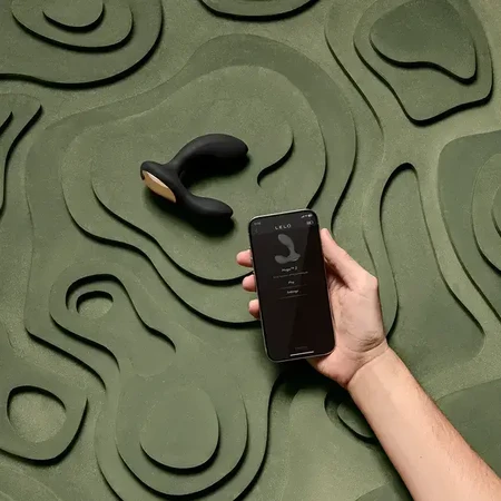 Lelo Hugo 2 Schwarz, App-gesteuertes Prostata-Massagegerät