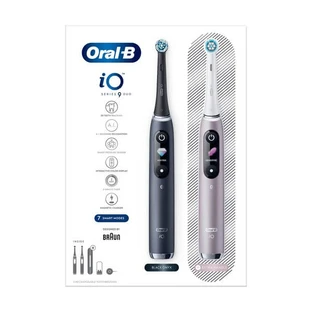 Oral-B iO 9 Duo, juego de cepillos eléctricos, 2 pcs.