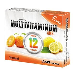 Multivitaminum AMS Forte, tabletten, 30 st.