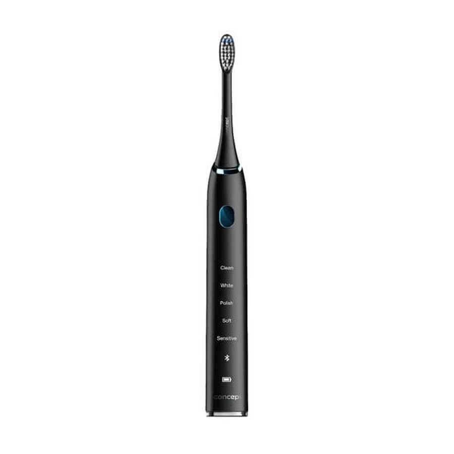 Concept Perfect Smile, brosse à dents sonique avec application, noir, 1 pc.