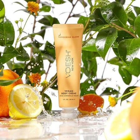 Voesh, crema corporal, brillo de mandarina, 88 ml