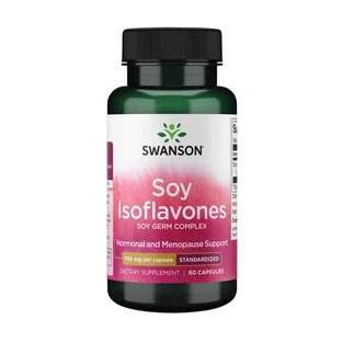 Swanson Isoflavonas de soja, cápsulas, 60 uds.