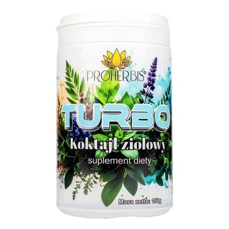 Proherbis Turbo, herbal cocktail, powder, 150 g