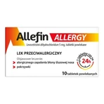 Set de 2x Allefin Allergy, 5 mg, comprimés pelliculés, 10 pcs.