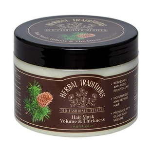 Herbal Traditions, mascarilla capilar de cedro, 300 ml