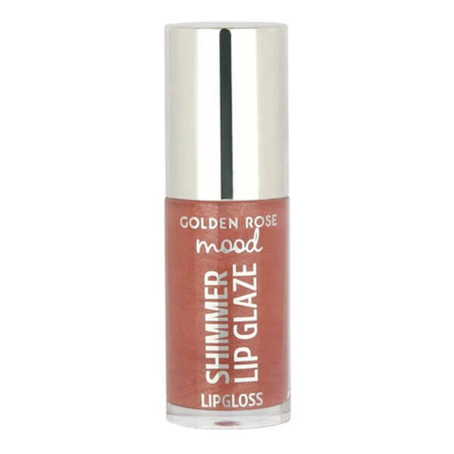Golden Rose, Mood Shimmer Lip Glaze, Lipgloss met Shimmers, Nr. 253, 6 ml