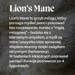 Soma Lion's Mane, liquid, caramel flavor, 60 ml